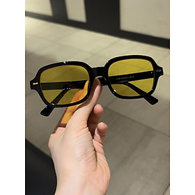 Kính mát nam nữ thời trang màu vàng sành điệu