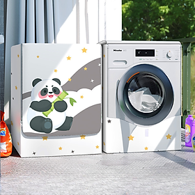 Bọc trùm máy giặt cửa ngang vải bạt cao cấp chống nước che mát máy ngăn bụi bẩn