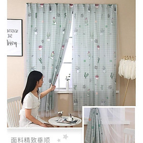 Mua Rèm Cửa Sổ Dán Tường Hoạ Tiết Mát Mẻ