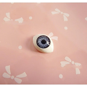 Chuyên Charm * Charm mắt size 12 x 16mm phong cách Harajuku Kerr trang trí vỏ ốp điện thoại, móc khóa, DIY