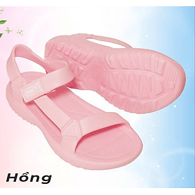 Giày Sandal Nam Nữ Chất Liệu Nhựa EVA Mềm, Nhẹ, Êm Chân, Thoải Mái, Chống Trơn Trượt (FORM LỚN ĐẶT LÙI 1 SIZE) Giày đi học - Giày đi làm - Giày đi chơi