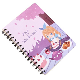 Sổ tay lò xo Alice in Wonderland