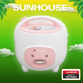 Nồi Cơm Điện Nắp Gài Sunhouse SHD8607W (1.8L) - Hàng chính hãng