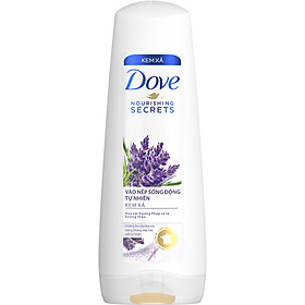 Dầu Xả Dove Vào Nếp Sống Động Tự Nhiên (335g)