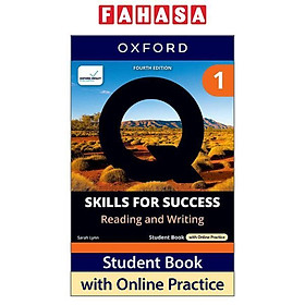 Sách ngoại văn: Q Skills For Success 4th Edition: Level 1: Reading & Writing Student Book With IQ Online Practice