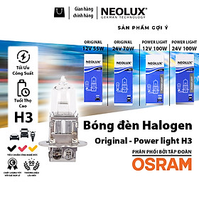 Bóng Đèn Halogen Power Light OSRAM NEOLUX H3 12V 24V