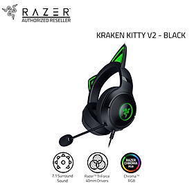 Mua Tai nghe gaming có dây Razer Kraken Kitty V2 - Hàng chính hãng