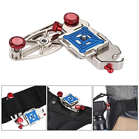 Quick Release Waist Belt Backpack Strap Buckle Clip Mount Holder Hanger Fast Loading Adapter for Nikon Canon Sony Pentax