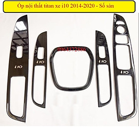 Ốp Nội Thất Xe Hyundai Grand i10 2014- 2020 số sàn, Hàng Titan cao cấp