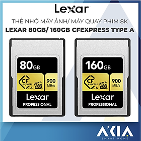 Mua Thẻ nhớ máy ảnh/ máy quay phim Lexar 80GB/ 160GB CFexpress Type A  video chất lượng 8K  tốc độ đọc 900MB/s - Hàng chính hãng
