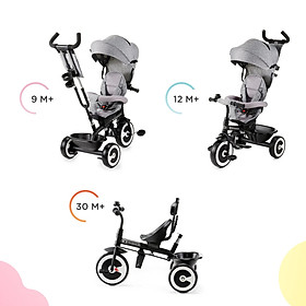 XE ĐẠP 3 BÁNH CHO BÉ CÓ TAY ĐẨY ASTON - KINDERKRAFT