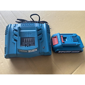 Mua BỘ  SẠC NHANH PIN 20V TOTAL TFCLI2003 TFBLI2001