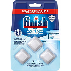 Viên vệ sinh máy rửa bát FINISH ( VỈ 3 VIÊN - ĐỨC CHÍNH HÃNG)