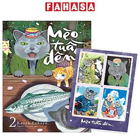 Sách - Mèo Tuần Đêm - Tập 2 - Tặng Kèm Set Postcard