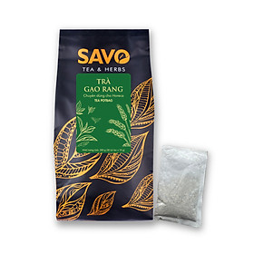 SAVO Trà Gạo Rang Roasted Rice Tea-Túi 30 gói x 10gr