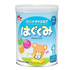 Sữa Bột Morinaga Hagukumi Dành cho trẻ Số 1 (850g)