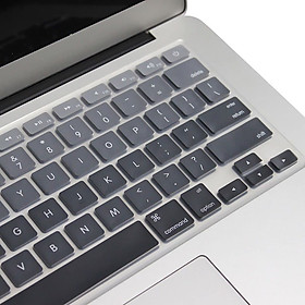 MIẾNG PHỦ BÀN PHÍM BẰNG SILICON CHỐNG BỤI, CHỐNG NƯỚC BẢO VỆ CHO MACBOOK MÀU GRADIENT GRAY