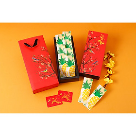 Bộ hộp đựng quà hoa xuân 