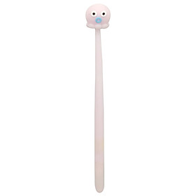 Viết Bic Bạch Tuộc KK-7286 - Mực Xanh - Màu Hồng