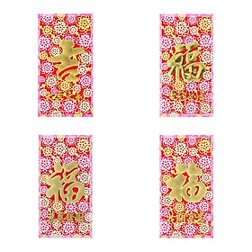 Combo 2 Hộp 3 Bao Lì Xì Hồng - Giao Mẫu Ngẫu Nhiên