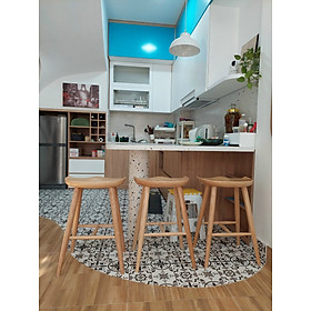 Mua Ghế quầy bar -màu tự nhiên - cao 60cm