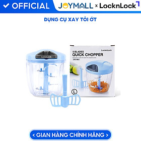 Mua Máy xay tỏi ớt bằng tay Lock&Lock (Nhiều kích cỡ) - Hàng chính hãng  lực nghiền mạnh với 3 lưỡi dao thép không gỉ