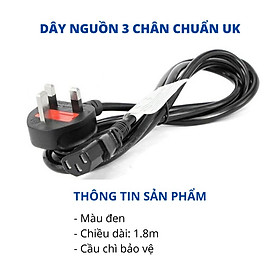 Mua Dây nguồn C13- 3 chân có cầu trì 10A- 250V 3 Lõi x 1.0mm CAO CẤP NEWLINK