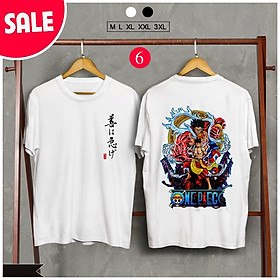 BST áo phông One Piece in hình đẹp Mẫu Áo in hình Luffy Gear 4 giá cực rẻ