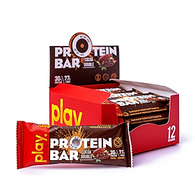 Hộp 12 Thanh Protein PLAY Vị Cacao 