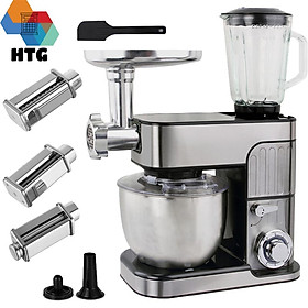 Máy trộn bột, đánh trứng nhà bếp Sohef SC212C phiên bản 9 trong 1, dung tích 7 lít, làm bếp đa năng, hàng chính hãng