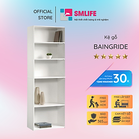 Mua Kệ giá đỡ sách gia đình từ gỗ SMLIFE Baingride