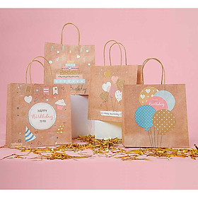 Combo 4 túi giấy Cute Birthday