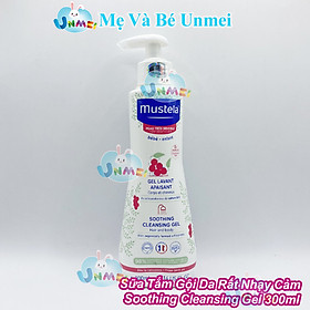 Sữa Tắm Gội Cho Trẻ Sơ Sinh Và Em Bé Da Nhạy Cảm Mustela (300ml)