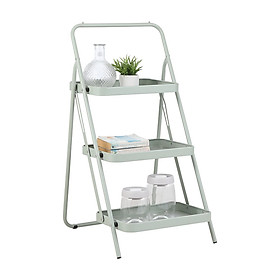 Kệ đựng đồ đa năng 3 tầng bằng sắt xếp gọn IDA màu xanh lá | Index Living Mall - Phân phối độc quyền tại Việt Nam