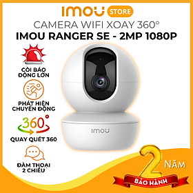 Mua Camera IMOU Ranger SE phiên bản 2MP A23 xoay 360 kết nối wifi   Theo dõi chuyển động  Bảo hành 2 năm - Hàng chính hãng