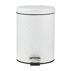 Mua Thùng rác mini văn phòng có nắp 5L FIONA màu trắng | Index Living Mall - Phân phối độc quyền tại Việt Nam