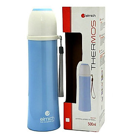 Mua Bình giữ nhiệt 500ml Elmich EL-6491 thiết kế 3 lớp cách nhiệt  có quai treo tiện dụng - Hàng chính hãng