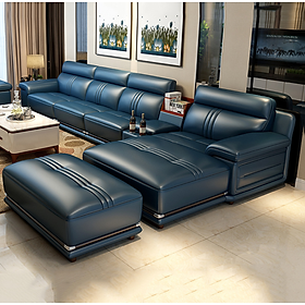 Mua Sofa da góc L cao cấp Juno Sofa HDCT-05
