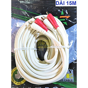 Mua Cáp loa 4 đầu hoa sen AV dài 1.8M 3M 5M 10M 15M 20M 25M JSTAR CAO CẤP