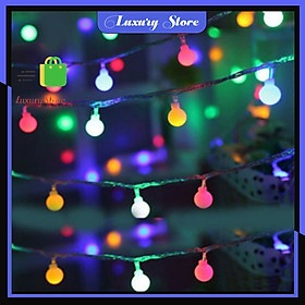 Mua Dây Đèn Led Trang Trí Dùng Pin - Bóng Tròn Chớp Trang Trí Noel  Lễ  Tết