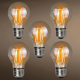 Mua Combo 5 Bóng Đèn LED G45 Giả Sợi Đốt Công Suất 4W Dùng Để Trang Trí Và Chiếu Sáng