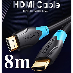 Cáp hai đầu HDMI 2.0 dây nhựa tròn Vention AACBI - Hàng chính hãng