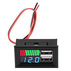 Mua Đồng Hồ Đo Điện Áp Ắc Quy 12V-80V Có Sạc USB - Sản Phẩm Loại Tốt Bền Bỉ  Dễ Lắp