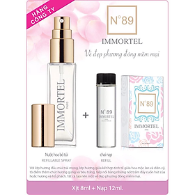 Nước Hoa Nữ Immortel No89 8ml + 12