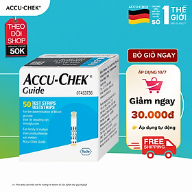 Hộp 50 Que Thử Đường Huyết ACCU-CHEK Guide