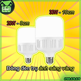 Mua Bóng đèn LED trụ tròn ánh sáng vàng - nhiệt độ màu 3000K (công suất 20W - 30W