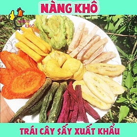 500Gr Trái Cây Sấy  Thập Cẩm Sấy hàng xuất khẩu  Đủ 10 vị Nàng Khô