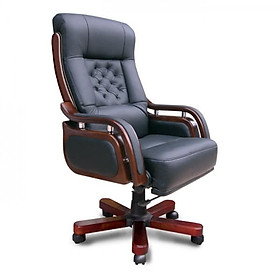 Mua Ghế giám đốc Hòa Phát da thật TQ09