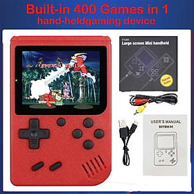 Tích hợp 400 trò chơi trò chơi video bảng điều khiển di động 8 bit 3,0 inch màu game trò chơi mini console di động game màu trẻ em Màu sắc