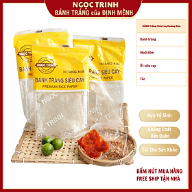 Bánh tráng siêu cay 5 Túi loại bánh tráng phơi sương cao cấp - Thương hiệu đẳng cấp hàng đầu bánh tráng Ngọc Trinh